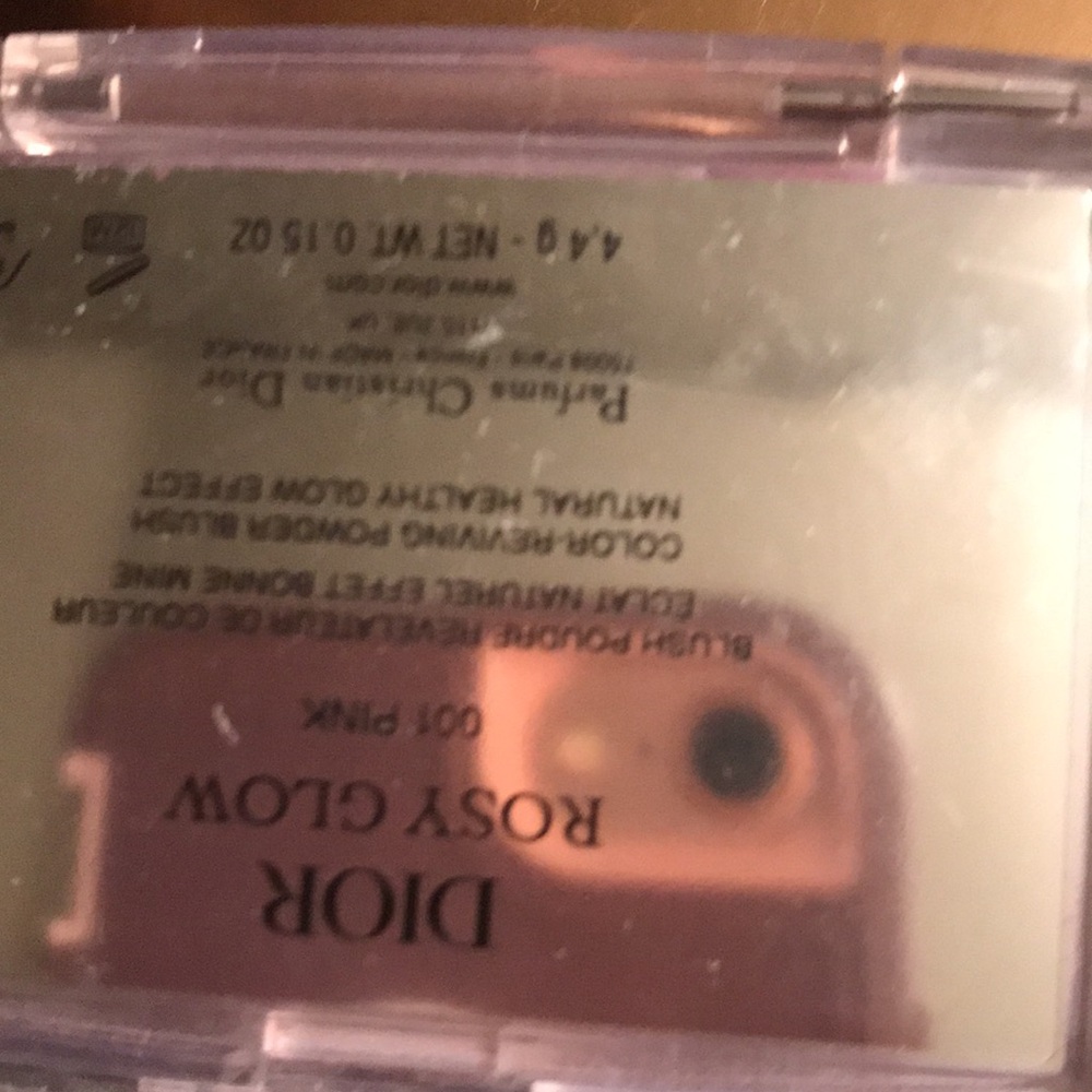 DIOR Rosy Glow 001 “Pink” Blush, gently used - Picture 5 of 7